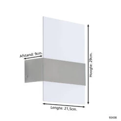EGLONadela-Buitenverlichting-Wandlamp-LED-RVS-Wit -Eglo 0039ef0e592740759a09bad910e5e577