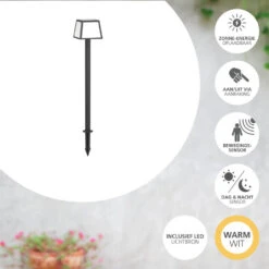 EGLO Altilia Solar Priklamp - LED - 106 Cm - Zwart/Wit 7 EGLO Altilia Solar Priklamp - LED - 106 Cm - Zwart/Wit -Eglo 0386650535544492bdf8e9e8213d85a0