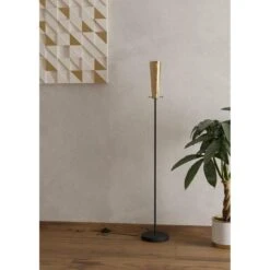 EGLO Pinto Gold Staande Lamp - E27 - 11 Cm - Zwart/Goud -Eglo 06934a00506e49038e6f079b68a6ca5c