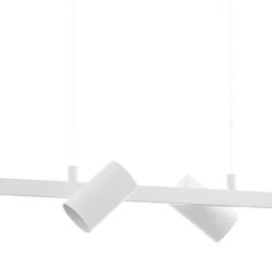 EGLO Gatuela Hanglamp - E14 - 116 cm - Wit/Nikkel-Mat -Eglo 1000065270 0102