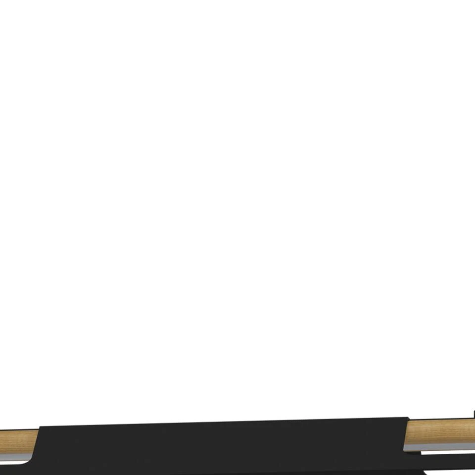 EGLO Ermua Hanglamp - LED - 100 cm - Zwart/Bruin/Wit - Dimbaar 2 EGLO Ermua Hanglamp - LED - 100 cm - Zwart/Bruin/Wit - Dimbaar - Afbeelding 2