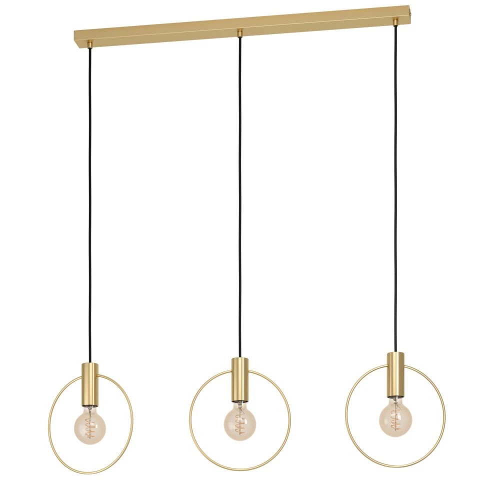 EGLO Manizales Hanglamp - E27 - 101 cm - Koper 1 EGLO Manizales Hanglamp - E27 - 101 cm - Koper