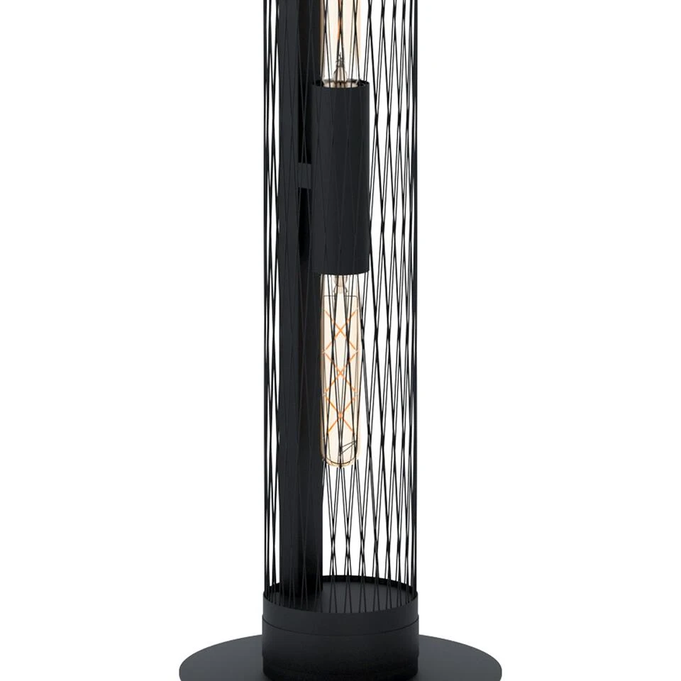 EGLO Redcliffe Vloerlamp - E27 - 135,5 Cm - Zwart 2 EGLO Redcliffe Vloerlamp - E27 - 135,5 Cm - Zwart - Afbeelding 2