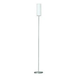 EGLO Troy 3 Vloerlamp - E27 - 153 Cm - Grijs/Wit