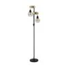 EGLO Townshend 5 Vloerlamp - E27 - 166,5 Cm - Zwart, Bruin