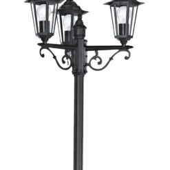 EGLO Laterna 4 Staande lamp Buiten - E27 - 192 cm - Zwart -Eglo 1000067437 0102