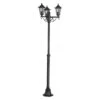 EGLO Laterna 4 Staande lamp Buiten - E27 - 192 cm - Zwart