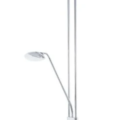 EGLO Baya Led Vloerlamp - LED - 180 Cm - Grijs/Wit - Dimbaar -Eglo 1000067453 0102