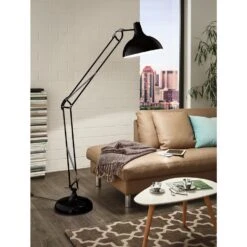 EGLO Borgillio Vloerlamp - E27 - 190 Cm - Zwart -Eglo 1000067478 0104