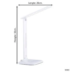 EGLO Caupo Tafellamp - LED - 32 Cm - Wit - Dimbaar -Eglo 1000067503 0103