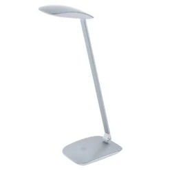 EGLO Cajero Tafellamp - LED - 50 Cm - Zilver - Dimbaar