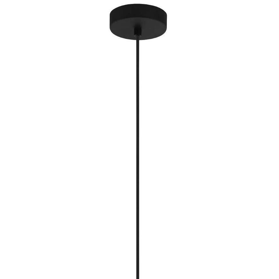 EGLO Blackcrown 1 Hanglamp - E27 - 20 Cm - Zwart/Bruin 4 EGLO Blackcrown 1 Hanglamp - E27 - 20 Cm - Zwart/Bruin - Afbeelding 4