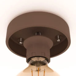 EGLO Mogano Plafondlamp - E27 - Ø 40 cm - Mokka -Eglo 1000069697 0102