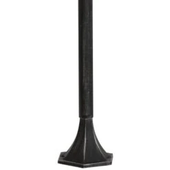 EGLO Navedo - Buitenverlichting - Tuinpaal - 1 Lichts - Zwart, Zilver 6 EGLO Navedo - Buitenverlichting - Tuinpaal - 1 Lichts - Zwart, Zilver -Eglo 1000070072 0102