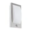 EGLO Verres Wandlamp Voor buiten - E27 - IP44 - RVS/Wit