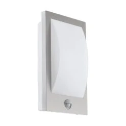 EGLO Verres Wandlamp Voor buiten - E27 - IP44 - RVS/Wit