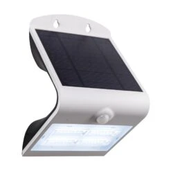 EGLO Lamozzo Wandlamp Buiten - Solar - 21 cm - Wit