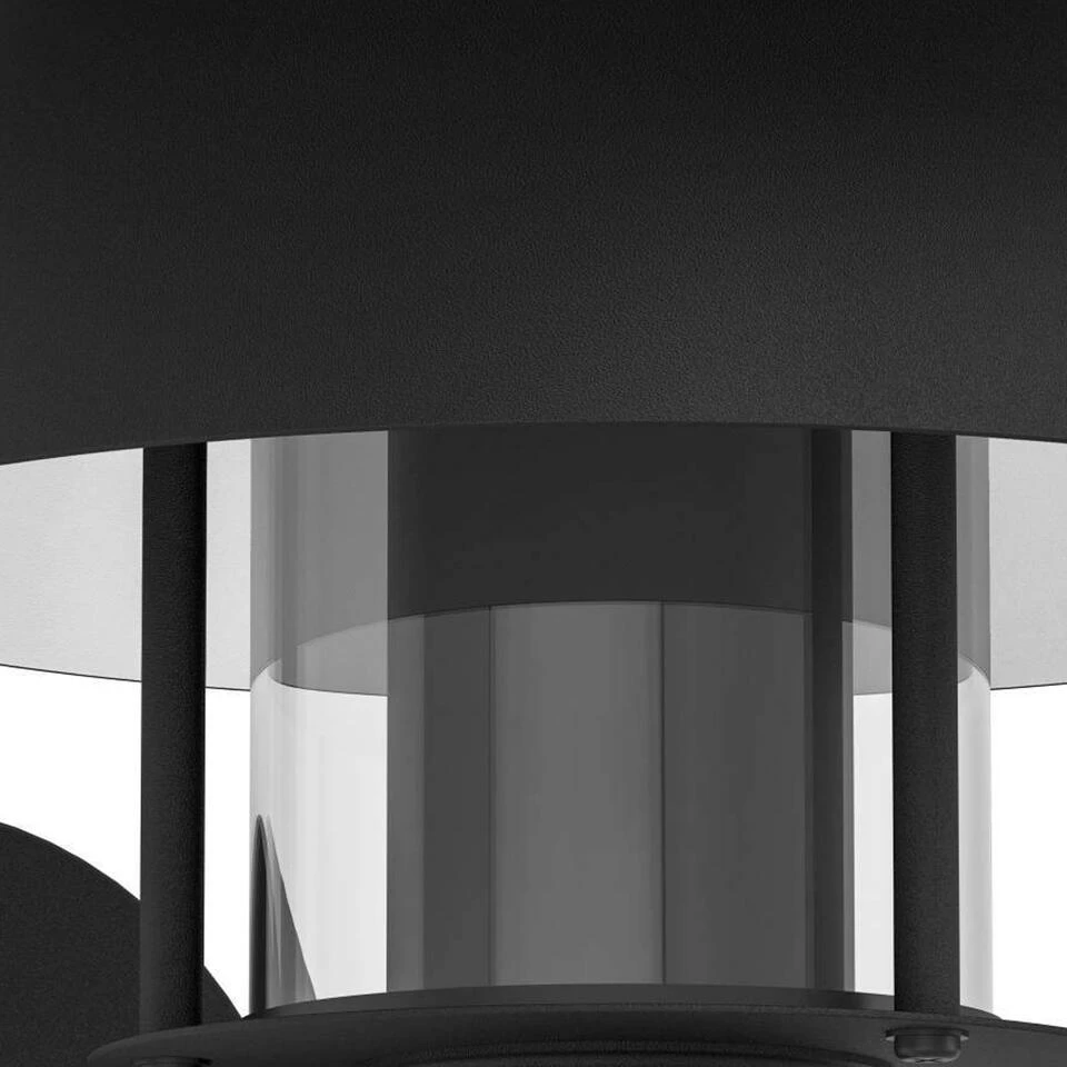 EGLO Chiappera Wandlamp Buiten - E27 - 22,5 cm - Zwart/Wit 2 EGLO Chiappera Wandlamp Buiten - E27 - 22,5 cm - Zwart/Wit - Afbeelding 2