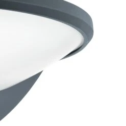 EGLO Belcreda Wandlamp Buiten - LED - 33 cm - Antraciet/Wit - Sensor -Eglo 1000070113 0102