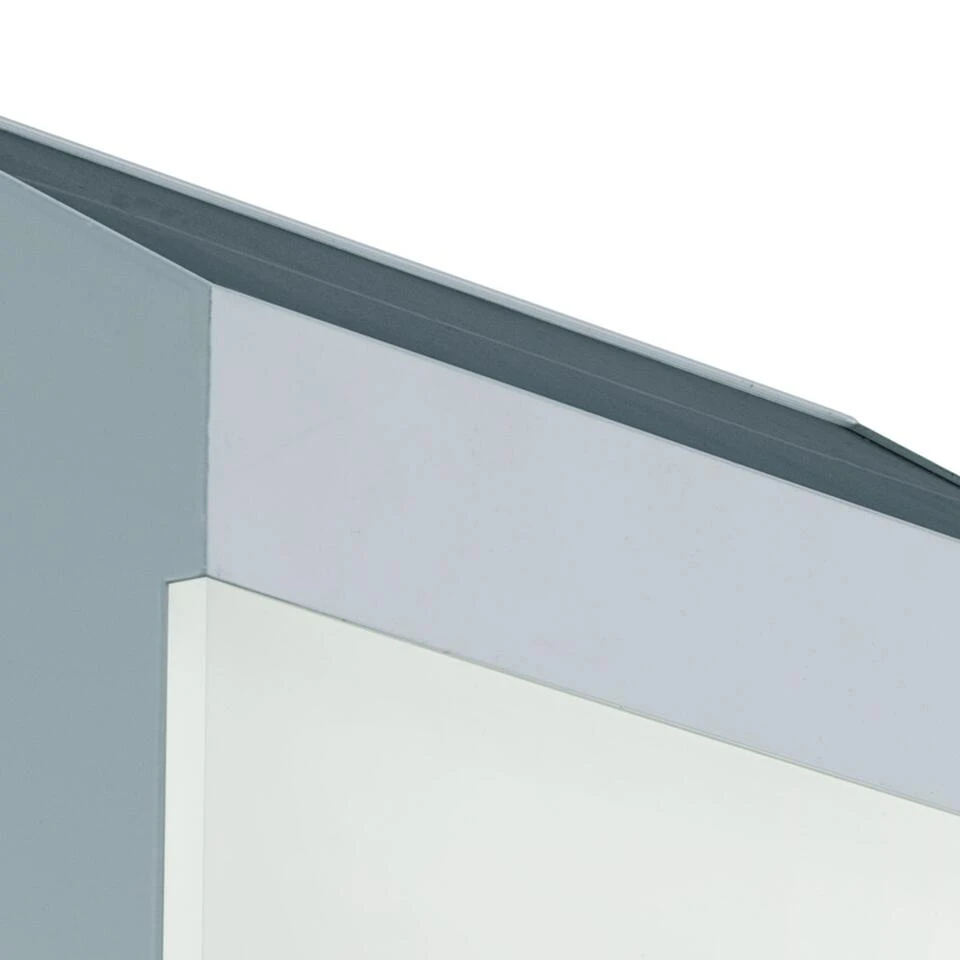 EGLO Lunano Wandlamp Voor buiten - SMD LED Module - IP44 - Zilver 2 EGLO Lunano Wandlamp Voor buiten - SMD LED Module - IP44 - Zilver - Afbeelding 2