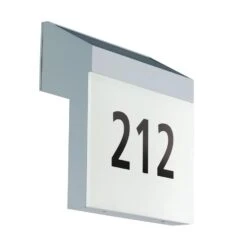 EGLO Lunano Wandlamp Voor buiten - SMD LED Module - IP44 - Zilver