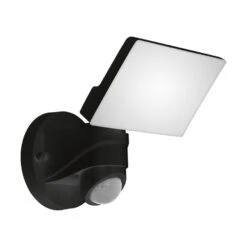 EGLO Pagino Wandlamp Voor buiten - Met Bewegingssensor - IP44 - Zwart