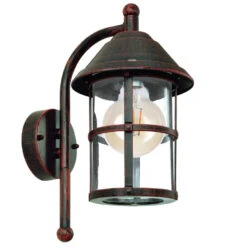EGLO San Telmo - Buitenverlichting - Wandlamp - Antiek-Bruin - Helder