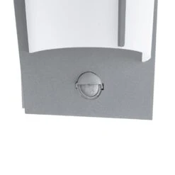 EGLO Breganzo 1 - Buitenverlichting - IP44 - Wandlamp - Zilver - Wit 6 EGLO Breganzo 1 - Buitenverlichting - IP44 - Wandlamp - Zilver - Wit -Eglo 1000070410 0102