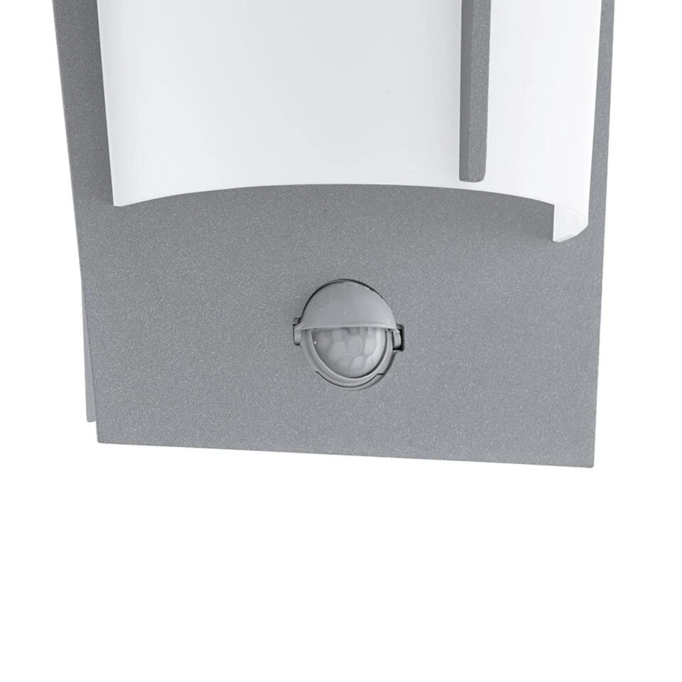 EGLO Breganzo 1 - Buitenverlichting - IP44 - Wandlamp - Zilver - Wit 3 EGLO Breganzo 1 - Buitenverlichting - IP44 - Wandlamp - Zilver - Wit - Afbeelding 3