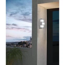 EGLO Ralora - Buitenverlichting - Wandlamp - 3 Lichts - LED - RVS -Wit -Eglo 1000070415 0104