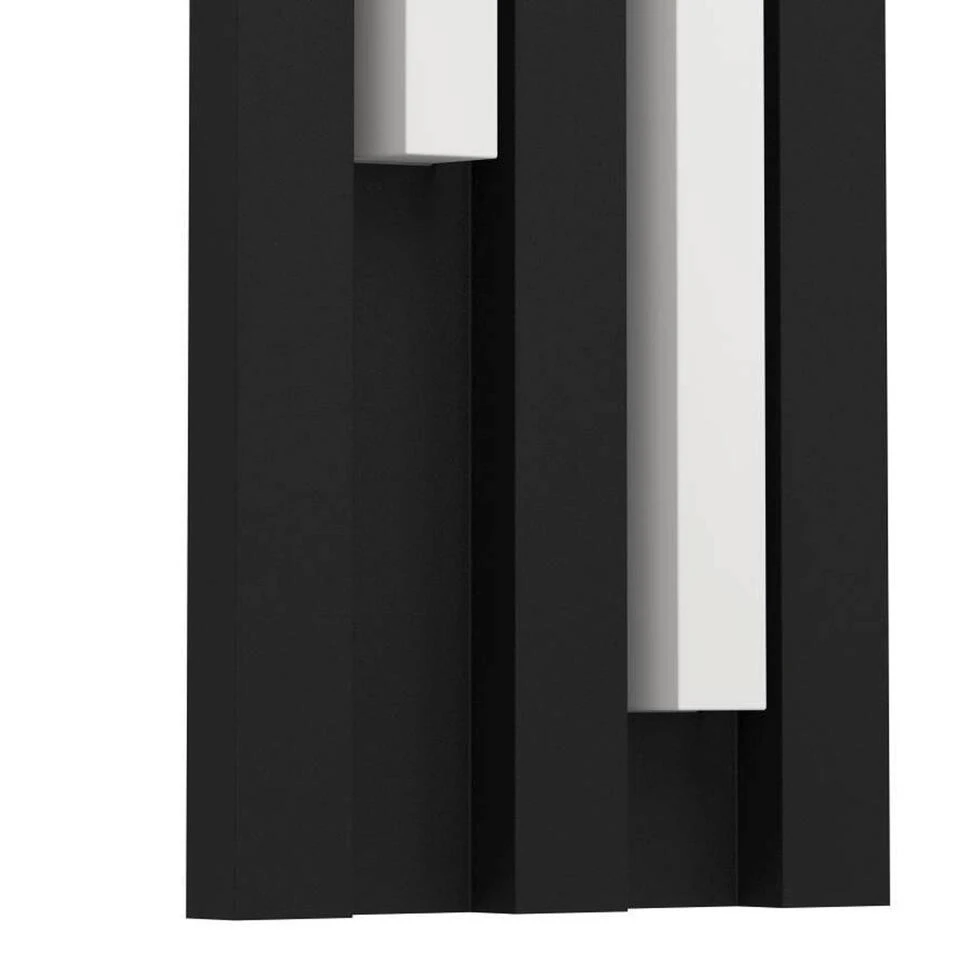 EGLO Fandina Wandlamp Buiten - LED - 41,5 cm - Zwart/Wit 2 EGLO Fandina Wandlamp Buiten - LED - 41,5 cm - Zwart/Wit - Afbeelding 2