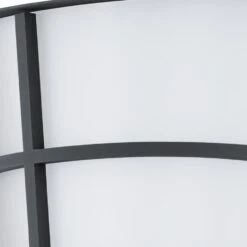 EGLO Breganzo - Buitenverlichting - Wandlamp - LED - Antraciet - Wit 6 EGLO Breganzo - Buitenverlichting - Wandlamp - LED - Antraciet - Wit -Eglo 1000070439 0102