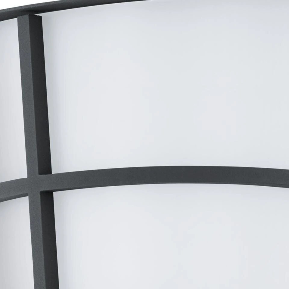 EGLO Breganzo - Buitenverlichting - Wandlamp - LED - Antraciet - Wit 3 EGLO Breganzo - Buitenverlichting - Wandlamp - LED - Antraciet - Wit - Afbeelding 3