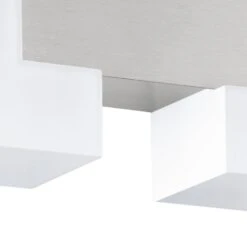 EGLO Sitia - Buitenverlichting - IP44 - Wandlamp - Nikkel-Mat - Wit -Eglo 1000070448 0102