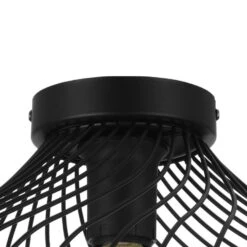 EGLO Staverton Plafondlamp - E27 - Ø 36,5 Cm - Zwart -Eglo 1000070580 0102