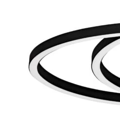 EGLO Ruotale Plafondlamp - LED - Ø 45 cm - Zwart/Wit -Eglo 1000070591 0102