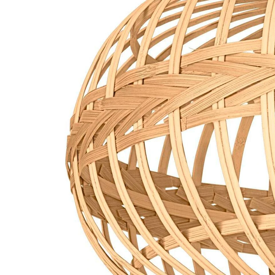 EGLO Amsfield Plafondlamp - E27 - Ø 45 cm - Bruin/Zwart 3 EGLO Amsfield Plafondlamp - E27 - Ø 45 cm - Bruin/Zwart - Afbeelding 3