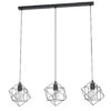 EGLO Straiton - Hanglamp - E27 - 90,5 cm - Zwart