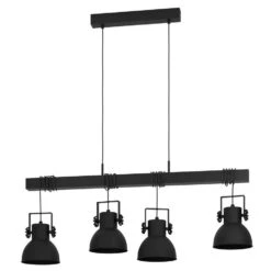 Eglo 11 EGLO Shirebrook Hanglamp - E27 - 100 cm - Zwart