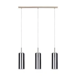 EGLO Selvino - Hanglamp - E27 - 71 cm - Nikkel/Mat