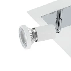 EGLO Sarria - Spot - 4 Lichts - Wit, Chroom -Eglo 1000072236 0102