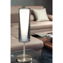 EGLO Pinto Tafellamp - E27 - 50 Cm - Grijs/Wit -Eglo 1000072281 0104