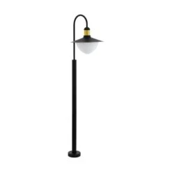 EGLO Sirmione Staande Lamp Buiten - E27 - 34 Cm - Grijs/Wit