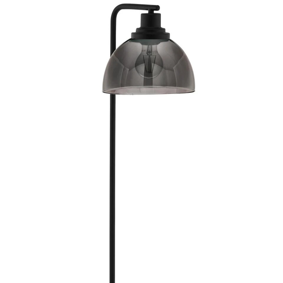 EGLO Beleser Vloerlamp - E27 - 150,5 Cm - Zwart 2 EGLO Beleser Vloerlamp - E27 - 150,5 Cm - Zwart - Afbeelding 2
