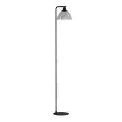 EGLO Beleser Vloerlamp - E27 - 150,5 Cm - Zwart