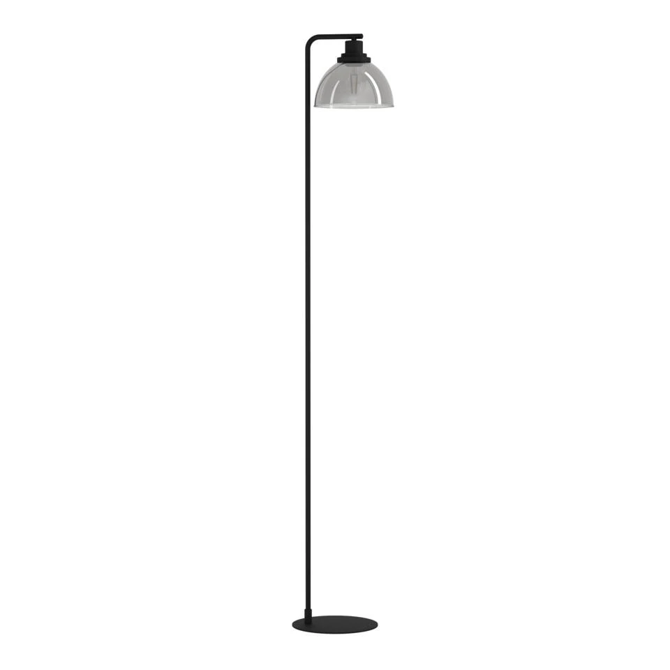 EGLO Beleser Vloerlamp - E27 - 150,5 Cm - Zwart 1 EGLO Beleser Vloerlamp - E27 - 150,5 Cm - Zwart