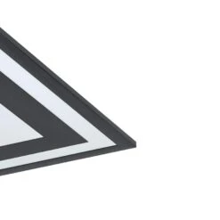 EGLO Savatarila Plafondlamp - LED - 45 Cm - Zwart/Wit -Eglo 1000073966 0102