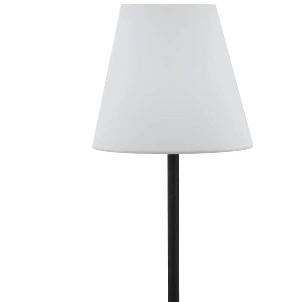 EGLO Alghera Staande Lamp Buiten - E27 - 148,5 Cm - Zwart/Wit 3 EGLO Alghera Staande Lamp Buiten - E27 - 148,5 Cm - Zwart/Wit - Afbeelding 3