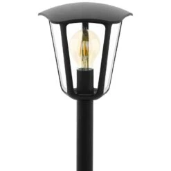 EGLO Monreale Staande Lamp Buiten - E27 - 99,5 Cm - Grijs/Transparant -Eglo 1000076729 0102