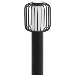 EGLO Ravello Staande Lamp Buiten - E27 - 110 Cm - Zwart/Wit -Eglo 1000076732 0102